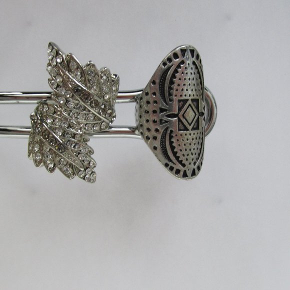 Collection Lot Bundle 11 Costume Jewelry Rings Sz 7-7.75 - Picture 6 of 9